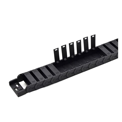 1meter Semi-Enclosed Cable Chain Wire Transmission Carrier Plastic Drag Towline for Cutting(38mm,15x30mm) in Saudi Arabia