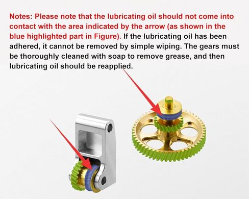 Panda Claw Gold RNC Nanocoated Hardened Steel Extruder Gear for Bambu Lab X1C/P1P/P1S 3D Printers,Golden RNC Nano-Coated Extruder Gear in Kuwait