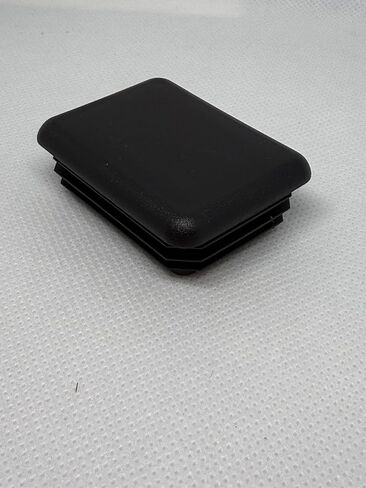 1 1/2" X 2" Rectangle TUBING END Cap Plug for use in 10-20 Gauge Rectangular Tubing - Quantity of 4 in Saudi Arabia