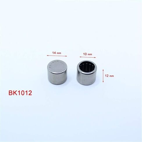 TMP1105 BK1012 محامل إبرة محبوسة بنهاية مغلقة 101412 مم محمل كأس أسطواني BK101412 ONE 69541/10 in Saudi Arabia