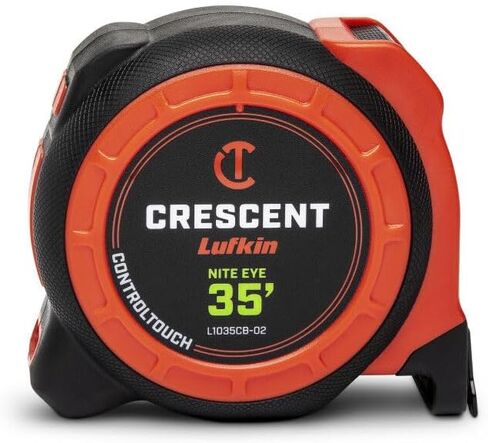 Crescent Lufkin 35ft CONTROLTOUCH NITE Eye™ Tape Measure | L1035CB-02 in Saudi Arabia