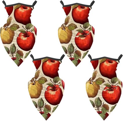 4 Pack Fruit Fishing Neck Gaiter - UV Face Mask Sun Protection for Men & Women in Kuwait