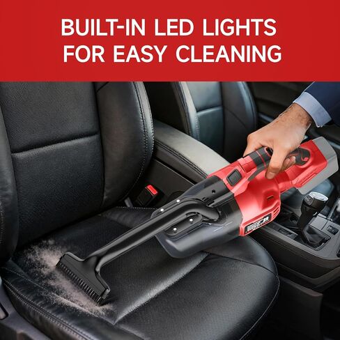 مكنسة كهربائية لاسلكية لبطارية ميلووكي M18 18 فولت، مكنسة كهربائية محمولة بقدرة 500 واط مع فلتر قابل للغسل، مكنسة كهربائية محمولة لسجاد الأرضية وشعر الحيوانات الأليفة من الخشب الصلب (البطارية غير متضمنة) in Kuwait