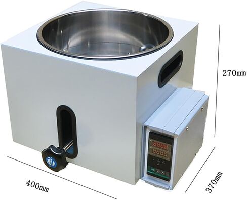 2000W Lab Water Bath, 5L Stainless Steel Liner Thermostatic Heater Equipment with Precise Temperature Control, for Food Heating Chemical Biological Experiment in Kuwait