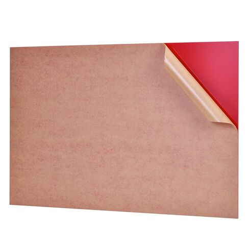 XLNT Brown Cast Acrylic Plastic Sheet Size: 12" x 20" x .118" (Brown Color, 1 Pieces, no-Transparent). in Kuwait