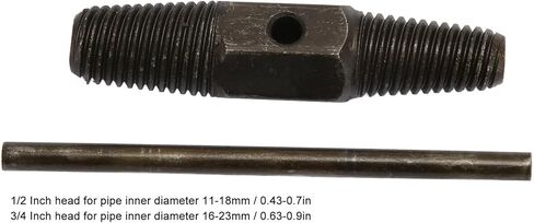 4 مجموعات 1/2 بوصة 3/4 بوصة مزدوجة كسر المسمار النازع أنابيب الصلب الكربوني العالي المسمار أداة إزالة الصواميل للصمام الثلاثي in Saudi Arabia