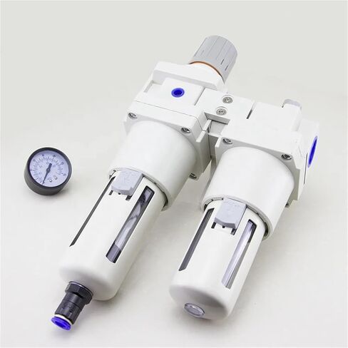 منظم فلتر الهواء الهوائي ووحدة التشحيم AC5010-10D وحدة FRL هوائية من النوع 1 بوصة مع تصريف تلقائي in Kuwait