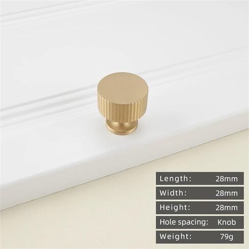 Solid Brass Gold T-Handle Kitchen Cabinet Drawer Long Handle 1Pcs(9-L-28mm) in Saudi Arabia