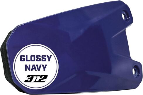 3N2 Jaw Guard C-Flap – High-Impact Plastic, Soft Foam Padding, Ambidextrous Design – Glossy (One Size) in Kuwait