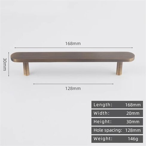 Antique Brass 296mm Retro Long Pull Kitchen Cabinet Drawer Handle 1Pcs(8895-128) in Saudi Arabia