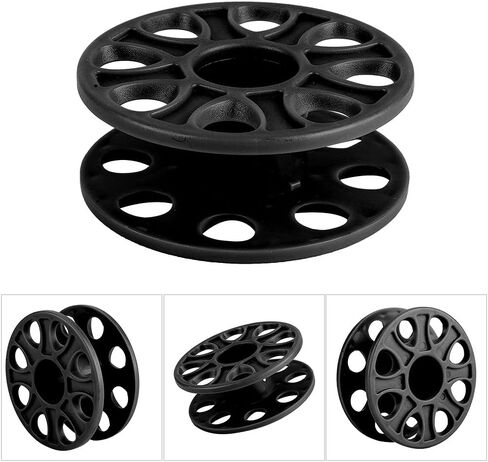 Drfeify Diving Spool Reel for Hanging Double Hooks, Convenient Underwater Accessory for Dive Enthusiasts, Purple Material in Saudi Arabia