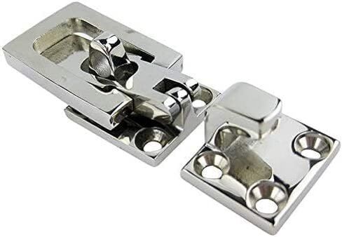 Slide Latch,Gate Bolt Lock,Bolt Sliding Door Lock, 70mm28mm 1pcs Stainless Steel Anti-Rattle Latch Boat Locker Hatch Heavy Marine Fastener Clamp New Marine Hardware in Saudi Arabia