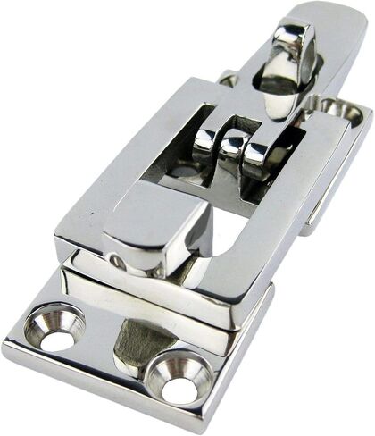 Slide Latch,Gate Bolt Lock,Bolt Sliding Door Lock, 70mm28mm 1pcs Stainless Steel Anti-Rattle Latch Boat Locker Hatch Heavy Marine Fastener Clamp New Marine Hardware in Saudi Arabia