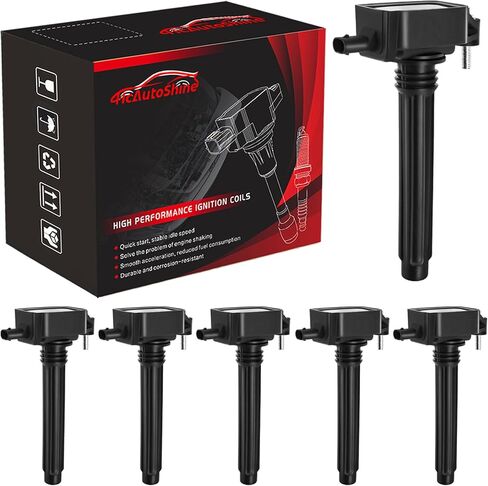 8 Pack Spark Plugs and Coil Packs Kit for 5.3 6.0 6.2 Compatible with Buick Cadillac Chevrolet GMC Hummer Escalade Express Savana 2500 5.3L 6.2L 6.0L 4.8L for 12570616 Replacement UF413 in Saudi Arabia
