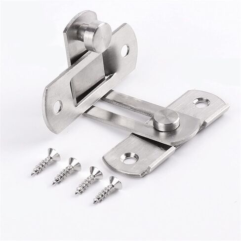 Latch Lock Stainless Latch Right Sliding Lock Locker Hardware Accessories Buckle for Household Bedroom Ornaments in Saudi Arabia