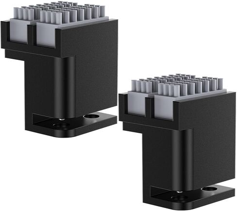 مجموعة فرشاة فوهة الباندا المكونة من قطعتين من BIQU لطابعات Bambu-Lab P1S/P1P/X1C/X1E ثلاثية الأبعاد، قم بتوصيل التشغيل، ترقية رؤوس الفرشاة المزدوجة من السيليكون لتنظيف الشعيرات in Kuwait