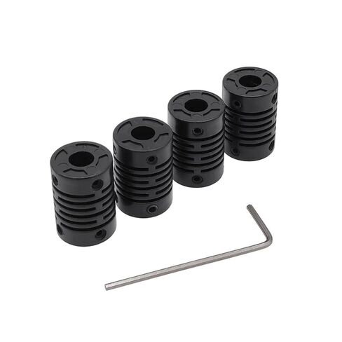 وصلات عمود من الألياف الزجاجية البلاستيكية قطر الفتحة 4 مم مناسبة لعزم الدوران المسموح به 3 ~ 4 مم 1 نيوتن متر 1 قطعة (8-8) in Kuwait