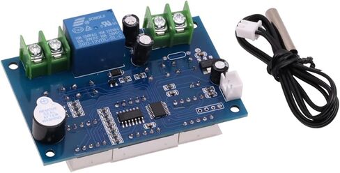 W1401 DC 12V 10A Digital Display Thermostat Temperature Controller Thermostat Regulator with NTC Sensor Relay 220V in Saudi Arabia