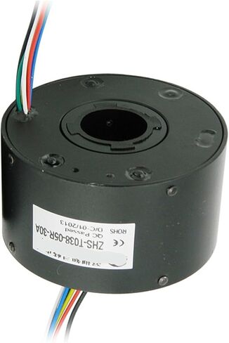 ZHT038-5R30A Hollow Conductive Slip Ring Crane Rotation in Saudi Arabia