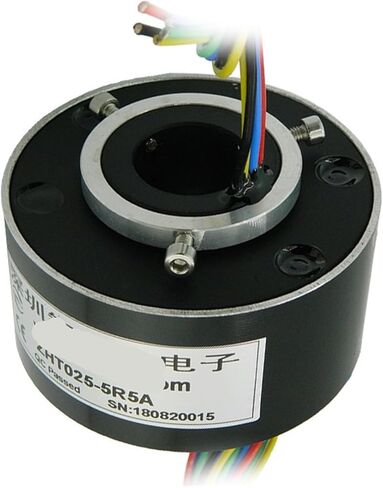360 Degree Rotating Through Hole Conductive Ring Inner Diameter 25mm 5 Channels 5A in Saudi Arabia