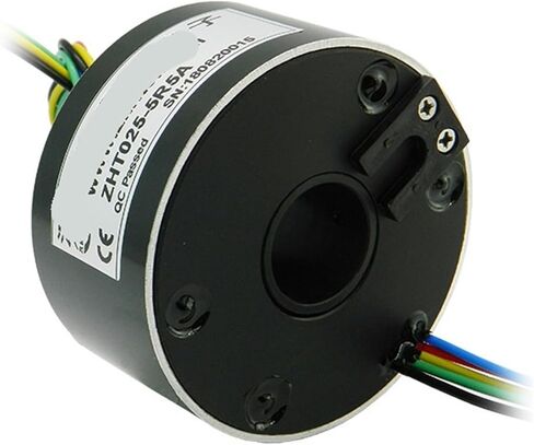 360 Degree Rotating Through Hole Conductive Ring Inner Diameter 25mm 5 Channels 5A in Saudi Arabia