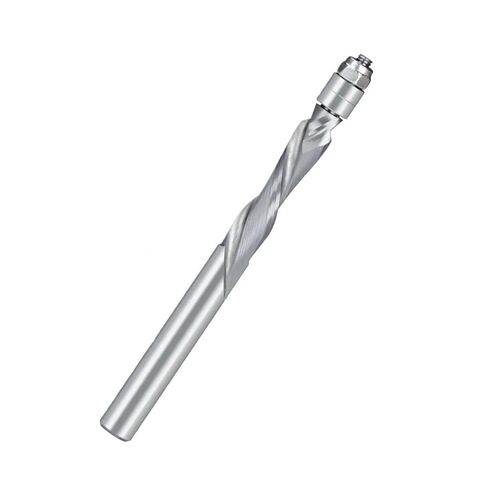 ضغط نهاية مطحنة نمط بت 1/4 "1/2" عرقوب 2 قاطعة الطحن الناي لأعمال النجارة (12.7x41.26x110 مللي متر) in Kuwait