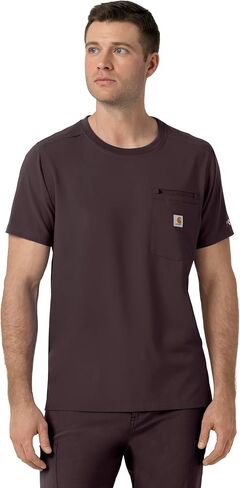 Carhartt Scrubs للرجال Force Cross-Flex طاقم الرقبة مع جيبين in Saudi Arabia