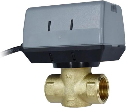 1/2'' 3/4'' 1'' Brass Motorized Globe Valve AC220V 2 Way Electric Shut-off Valve With VC6013 Fan Coil(1") in Saudi Arabia