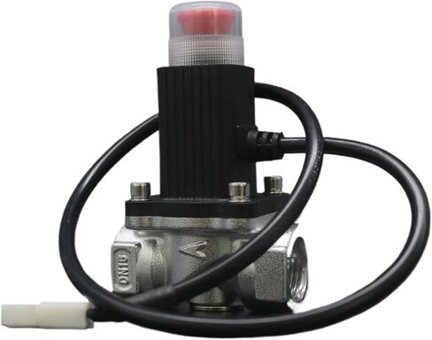 1 قطعة صمام الملف اللولبي عادة مفتوحة G1/2 "G3/4" G1 صمام إيقاف الطوارئ لغاز البترول المسال الغاز الطبيعي مع نظام إنذار أمان المنزل DC9-24V (1 ​​") in Kuwait