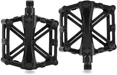 9/16 Inch Bike Pedals with Ball Bearings Aluminum Alloy Bicycle Pedals Anti-Slip Surface Waterproof Cycling Bicycle Pedal in Saudi Arabia