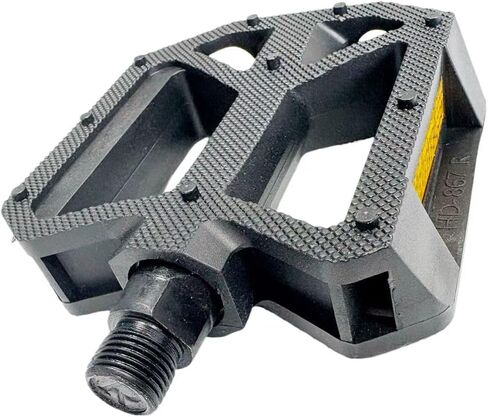9/16" Unisex Bicycle Pedals - 300g Lightweight Non-Slip Mountain Bike Pedals with Reflectors for Mountain, Road, and E-Bikes | 160kg Load Capacity, Sealed Bearings, Easy Installation in Kuwait