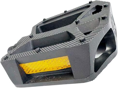 9/16" Unisex Bicycle Pedals - 300g Lightweight Non-Slip Mountain Bike Pedals with Reflectors for Mountain, Road, and E-Bikes | 160kg Load Capacity, Sealed Bearings, Easy Installation in Kuwait