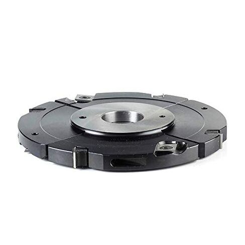 Amana Tool 61362 Insert Carbide Adjustable Grooving Head with Scorers 160mm D x 12.5.0 to 24.0mm CH x 1-1/4 Bore in Saudi Arabia