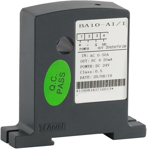 قم بإرسال إشارة تيار التيار المتردد إلى إشارة تناظرية تيار مستمر BA10-AI/I محول التيار الأساسي المقسم in Kuwait