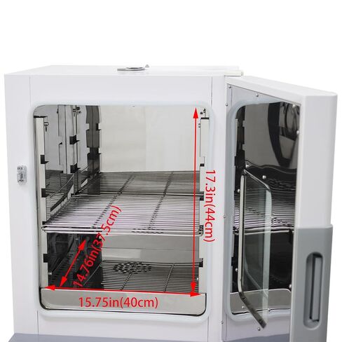 حاضنة مختبر 72 لتر بدرجة حرارة ثابتة RT+50-572 درجة فهرنهايت حاضنة مختبر لإنبات البذور العلوم الطبية 304 غرفة من الفولاذ المقاوم للصدأ 110 فولت 1.5 كيلو وات (رفين) in Kuwait