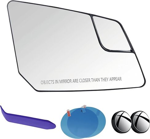 EAP Passenger Side Mirror Glass Compatible with GMC Acadia 2007-2016, Chevrolet Traverse 2007-2017, Saturn Outlook 2007-2010, Heated 25990004 22860756 15951928 GM1325119 in Saudi Arabia