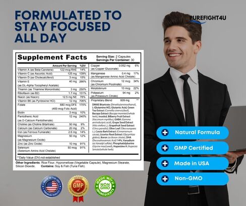 Reawaken Advanced, Supports Brain Function Dietary Supplement, Brain Boost Formula | 10 Bottles in Saudi Arabia