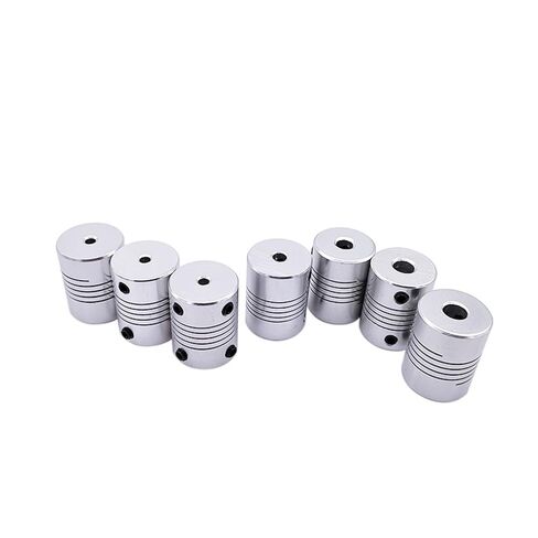 D19L25 وصلات التشفير 3/4/5/6/6.35/8/10 مللي متر لآلة التشفير آلة الحفر باستخدام الحاسب الآلي محرك متدرج مقرنة 1 قطعة (4X6.35) in Kuwait