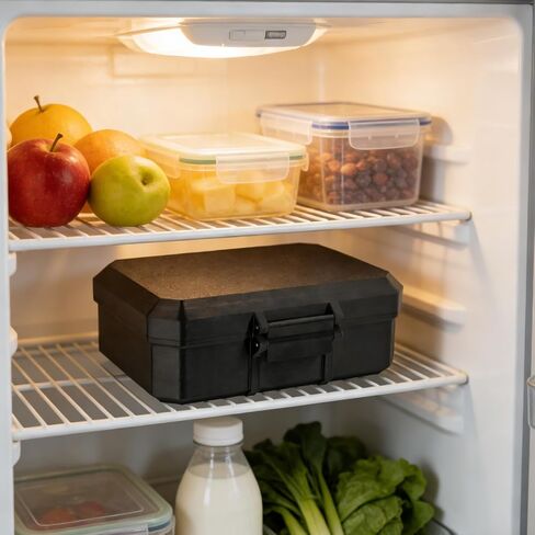 حافظة ببتيد 3/10/30 مل للثلاجة، مساحة للحقن ومناديل تحضير الجلد، حامل قارورة، غطاء مبطن بإسفنجة سميكة للغاية، حقيبة تخزين قارورة مناسبة للثلاجة والفريزر in Kuwait