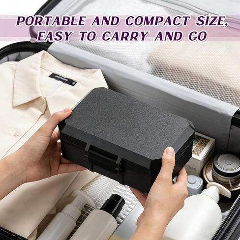 حافظة ببتيد 3/10/30 مل للثلاجة، مساحة للحقن ومناديل تحضير الجلد، حامل قارورة، غطاء مبطن بإسفنجة سميكة للغاية، حقيبة تخزين قارورة مناسبة للثلاجة والفريزر in Kuwait