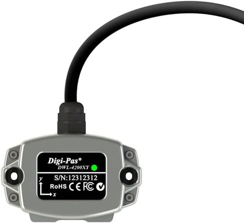 وحدة مستشعر الميل المدمجة ذات المحورين Digi-Pas / مستشعر زاوية الميل / مقياس الميل / دقة DWL4200XY 0.02 درجة أو 0.4 مم / م in Kuwait
