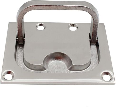 مزلاج قفل عملي دافق سحب حلقة مقابض راحة قارب يفقس مزلاج جبل مقبض مخفي in Kuwait