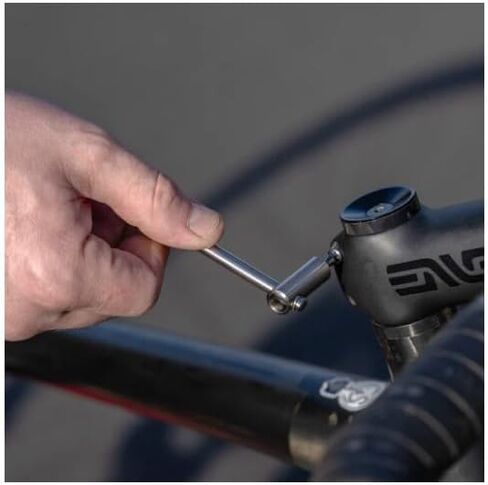 مجموعة أدوات تيتانيوم من SPURCYCLE - أداة متعددة الجيب مصنوعة آليًا مع مساحة تخزين مغناطيسية، 10 قطع مرمزة بالألوان، مقبض متغير الشكل، خفيف الوزن 94 جم in Kuwait