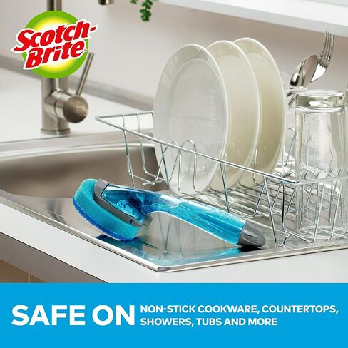 Scotch-Brite Non-Scratch Dishwand Refills, 4 Refills in Saudi Arabia