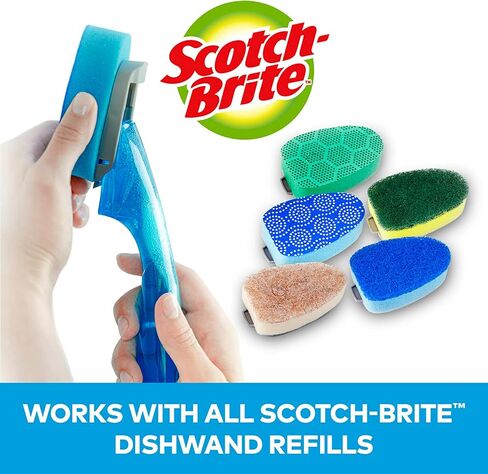 Scotch-Brite Non-Scratch Dishwand Refills, 4 Refills in Saudi Arabia
