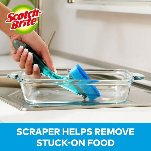 Scotch-Brite Non-Scratch Dishwand Refills, 4 Refills in Saudi Arabia