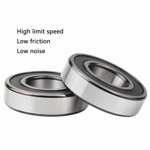 2 قطعة محامل كروية 12268-2RS، 12x26x8 مم، 12268 RS محمل مطاطي مزدوج مختوم، أداء مستقر ومشحم مسبقًا، محامل كروية ذات أخدود عميق in Kuwait