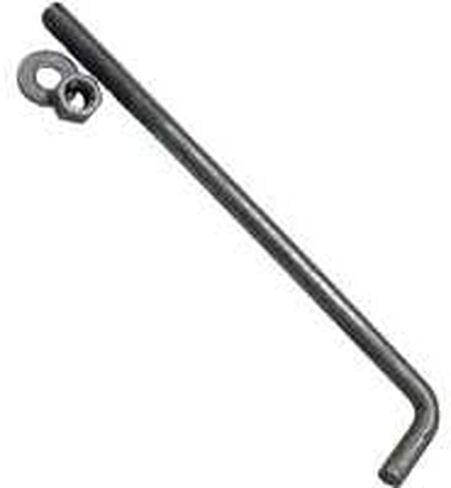 NATIONAL NAIL 1/2X8 Pre-Formed Anchor Bolt, 1/2 in X 8 in, 1/2" x 8", 50 Piece in Kuwait