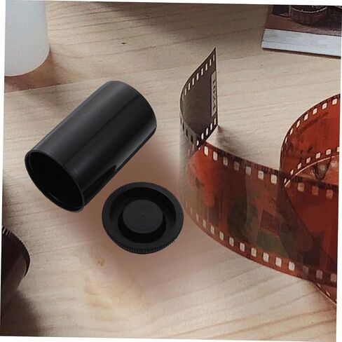 POPETPOP 10Pcs Empty Film Canisters with Lids Plastic Storage Box for Photography Accessories Protective Cases for Film Rolls Organizer for Camera Supplies in Saudi Arabia