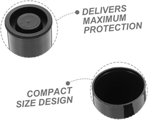 POPETPOP 10Pcs Empty Film Canisters with Lids Plastic Storage Box for Photography Accessories Protective Cases for Film Rolls Organizer for Camera Supplies in Saudi Arabia
